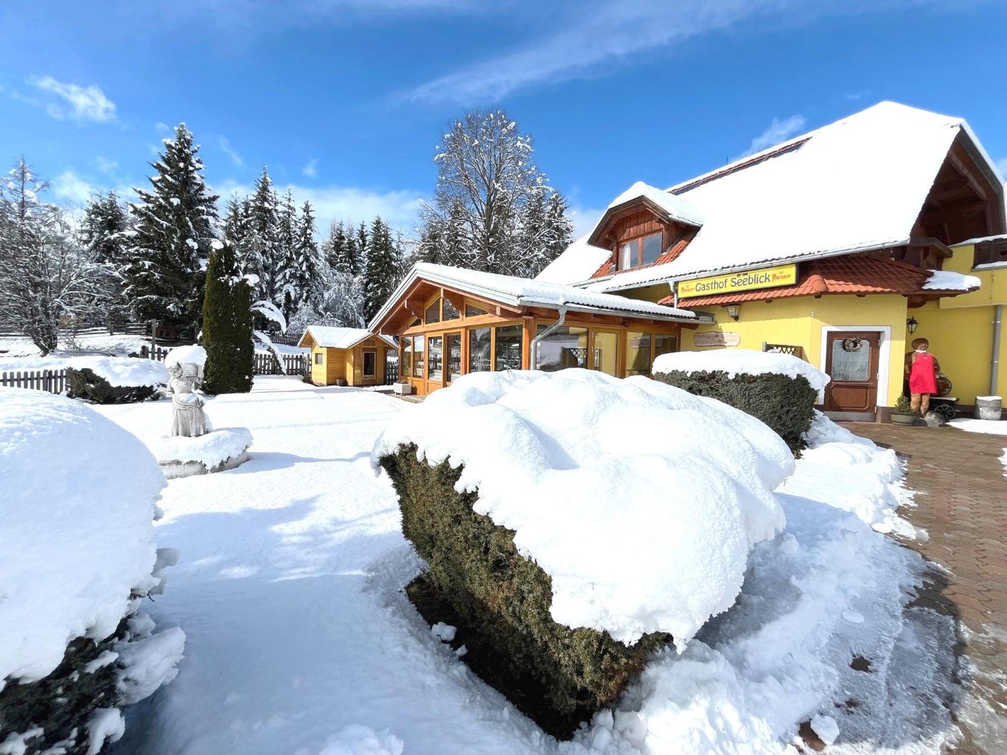 Hotel Gasthof Seeblick Zeutschach Экстерьер фото