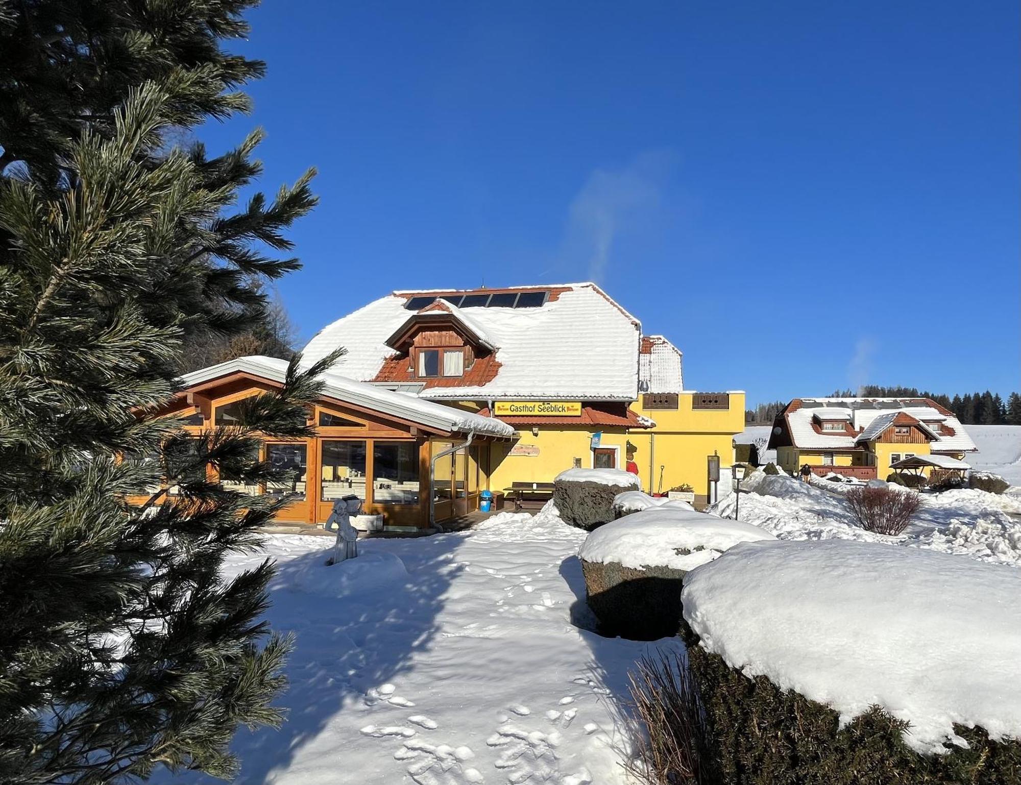 Hotel Gasthof Seeblick Zeutschach Экстерьер фото